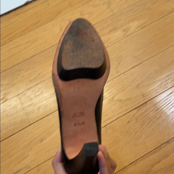 BCBG wedge leather booties. Made in Brazil - Picture 7 of 9